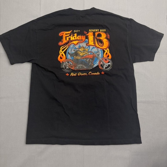Y2K 2010 Alstyle graphic biker tee - Picture 2 of 6